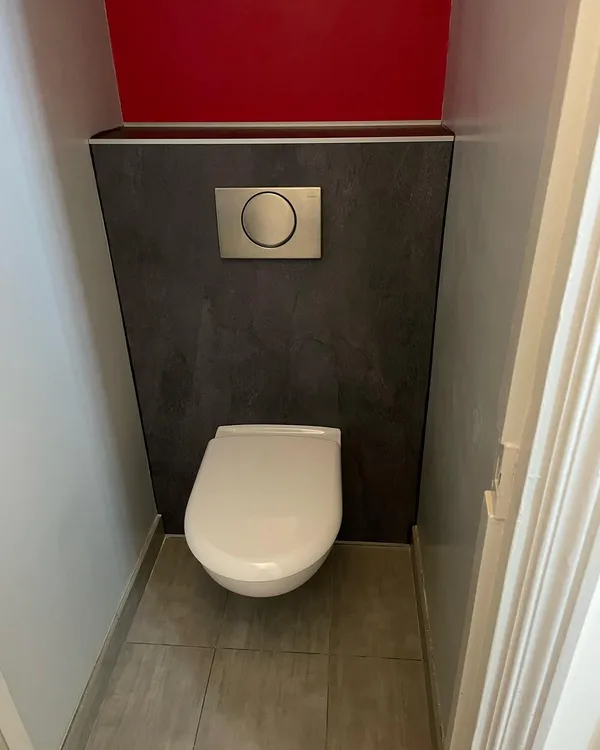 Pose d'un bâti suspendu Geberit