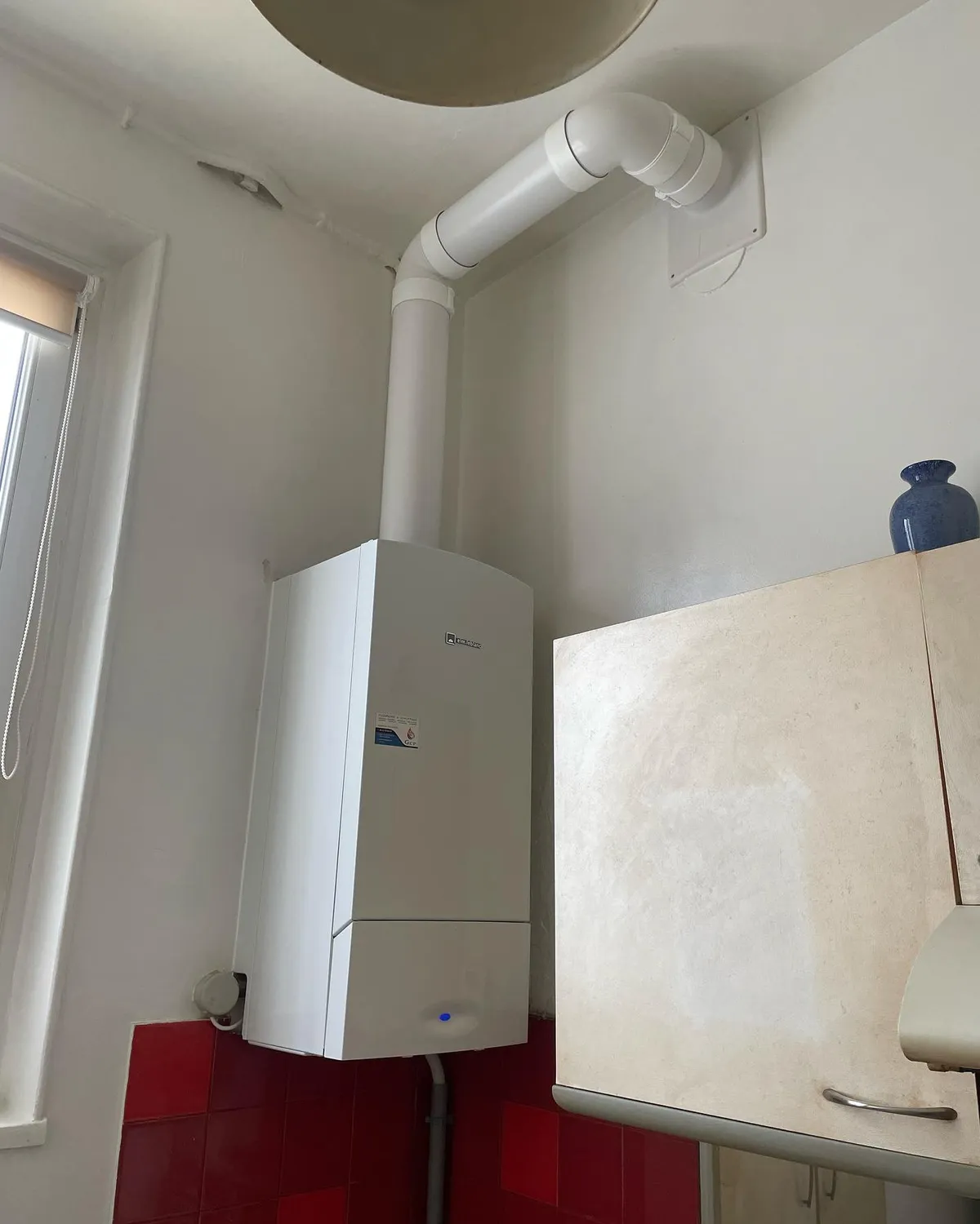 Installation de chaudière à condensation